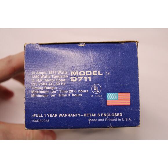 Vintage Intermatic Super Cop 24 Hour Automatic Variable Timer Security NIP! - Picture 5 of 8